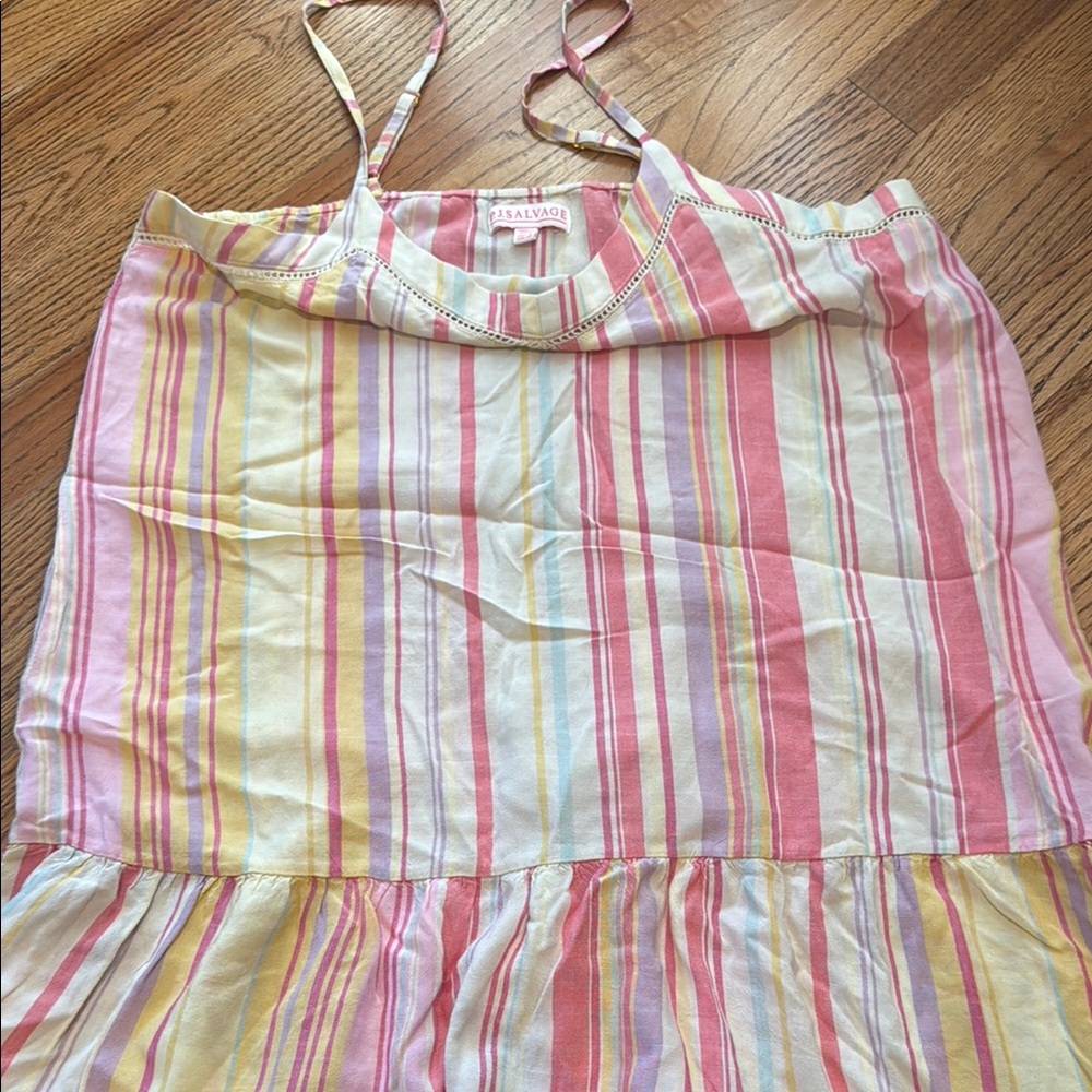 Colorful Striped women’s dress